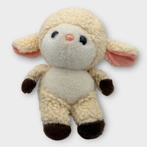 Vintage Plush Sakai & Co Japan Doll Lamb